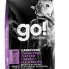 GO! CARNIVORE Grain Free Chicken, Turkey + Duck Senior Recipe for Dogs 