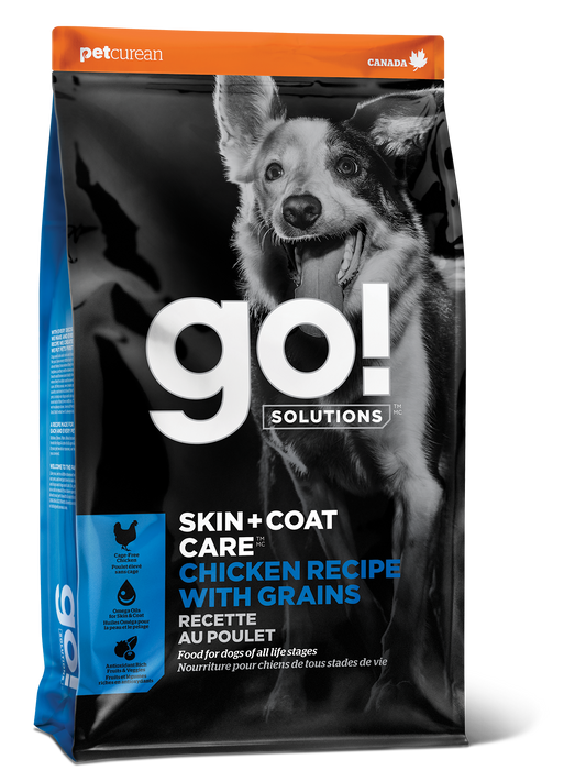 GO! SKIN + COAT CARE Chicken Recipe With Grains  for Dogs