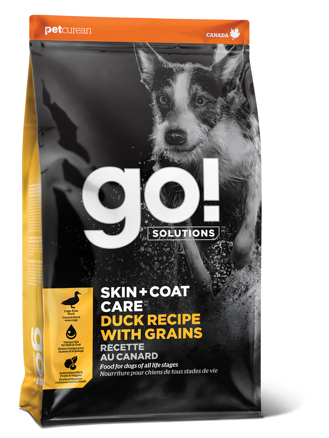 GO! SKIN + COAT CARE Duck Recipe With Grains for Dogs