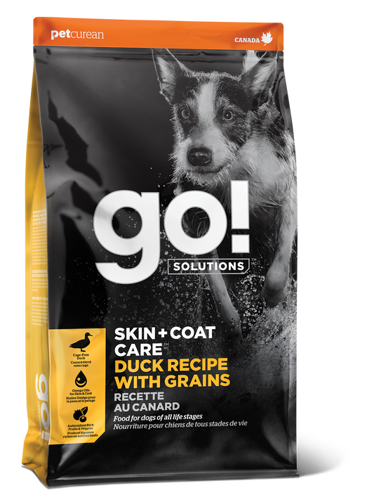 GO! SKIN + COAT CARE Duck Recipe With Grains for Dogs