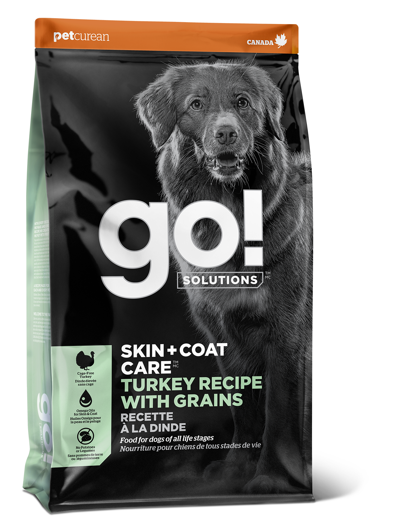 GO! SKIN + COAT CARE Turkey Recipe with Grains for Dogs