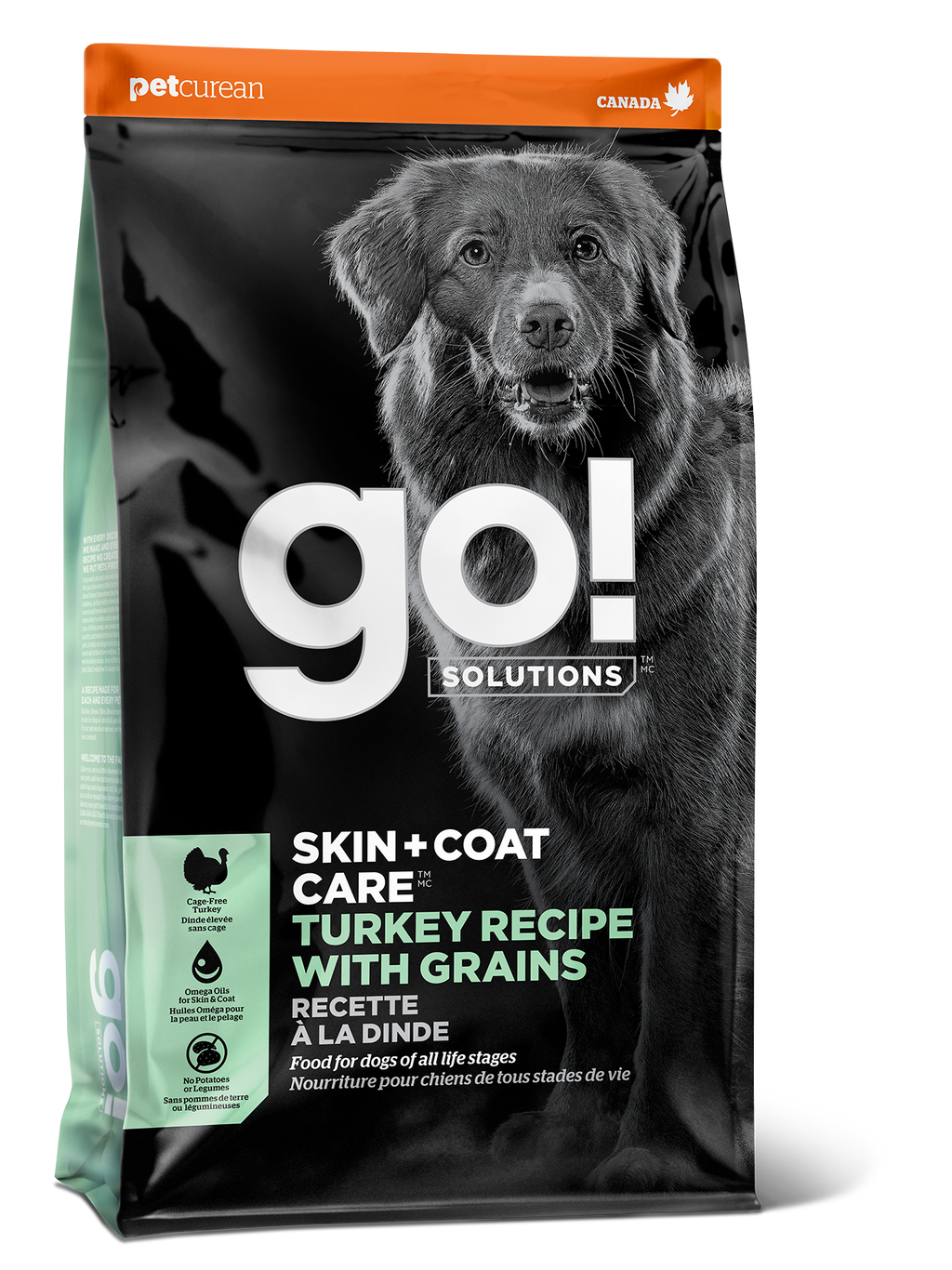 GO! SKIN + COAT CARE Turkey Recipe with Grains for Dogs