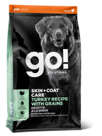GO! SKIN + COAT CARE Turkey Recipe with Grains for Dogs