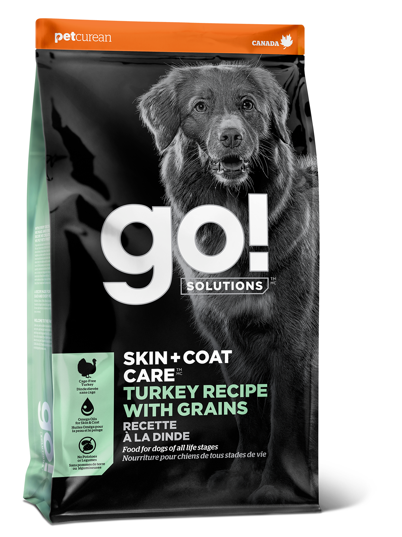 GO! SKIN + COAT CARE Turkey Recipe with Grains for Dogs
