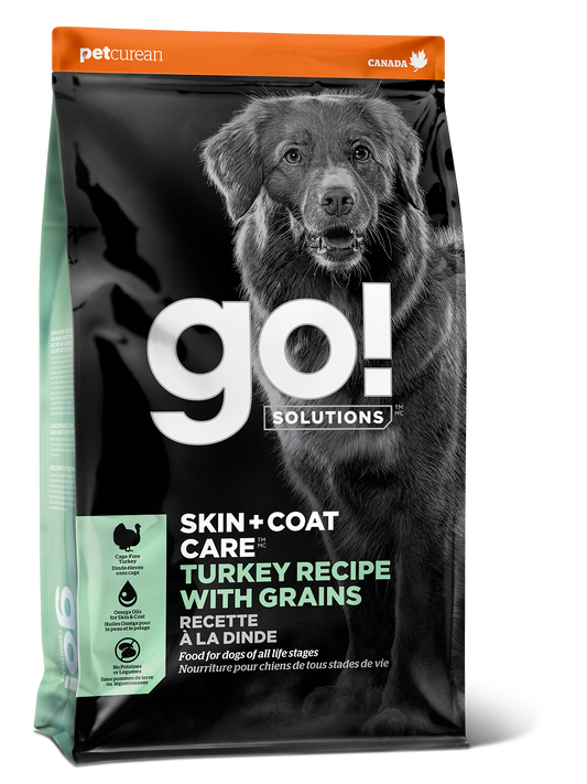 GO! SKIN + COAT CARE Turkey Recipe with Grains for Dogs