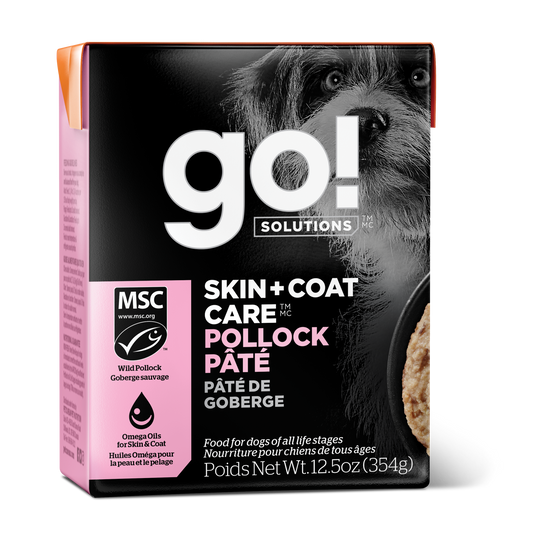 GO! SKIN + COAT CARE Pollock Pâté for Dogs 