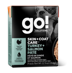 GO! SKIN + COAT CARE Turkey + Salmon Pâté for Dogs 