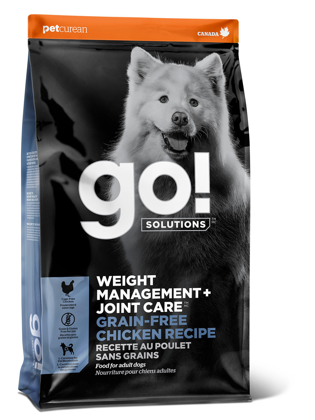 GO! WEIGHT MANAGEMENT + JOINT CARE Grain Free Chicken Recipe for Dogs