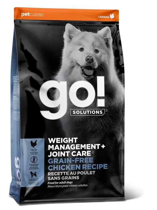GO! WEIGHT MANAGEMENT + JOINT CARE Grain Free Chicken Recipe for Dogs