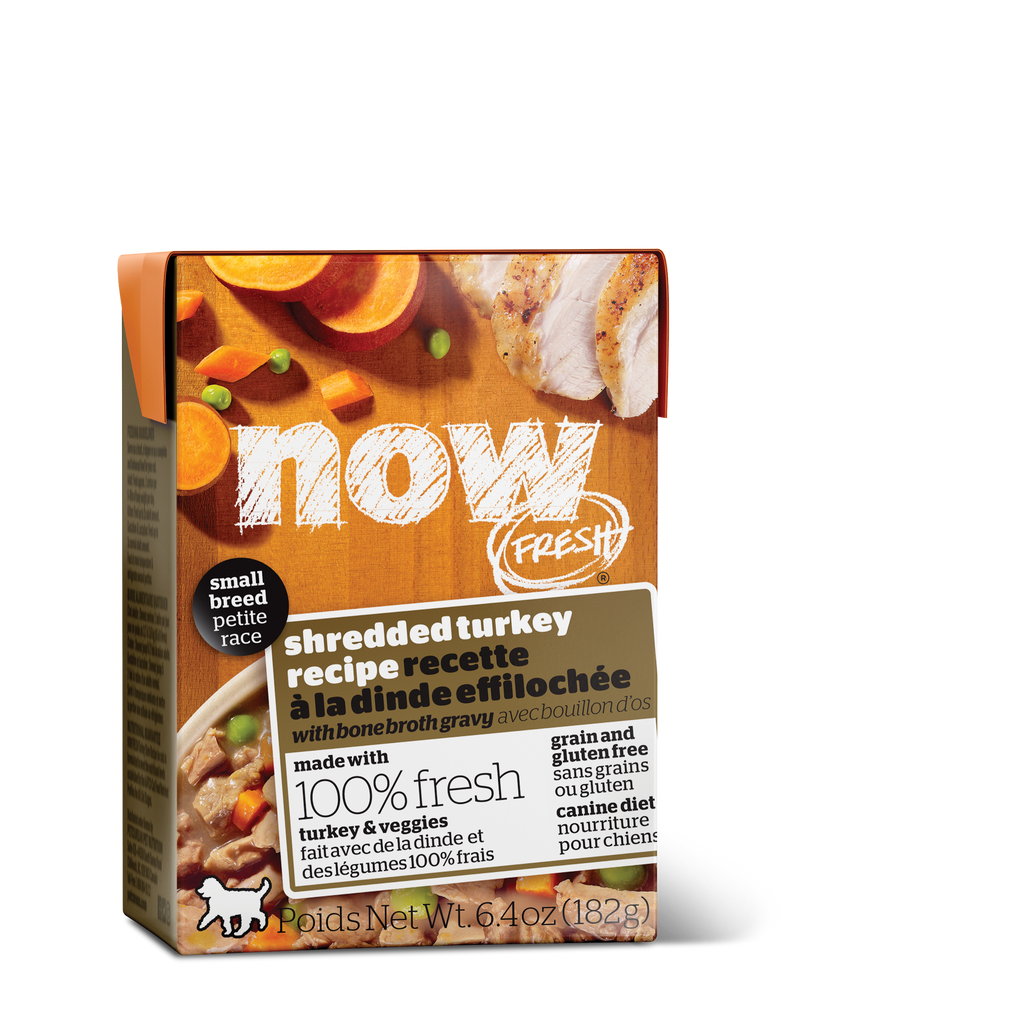 NOW FRESH Grain Free Small Breed Shredded Turkey Recipe