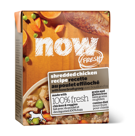 NOW FRESH Grain Free Shredded Chicken Recipe
