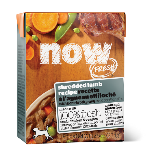 NOW FRESH Grain Free Shredded Lamb Recipe