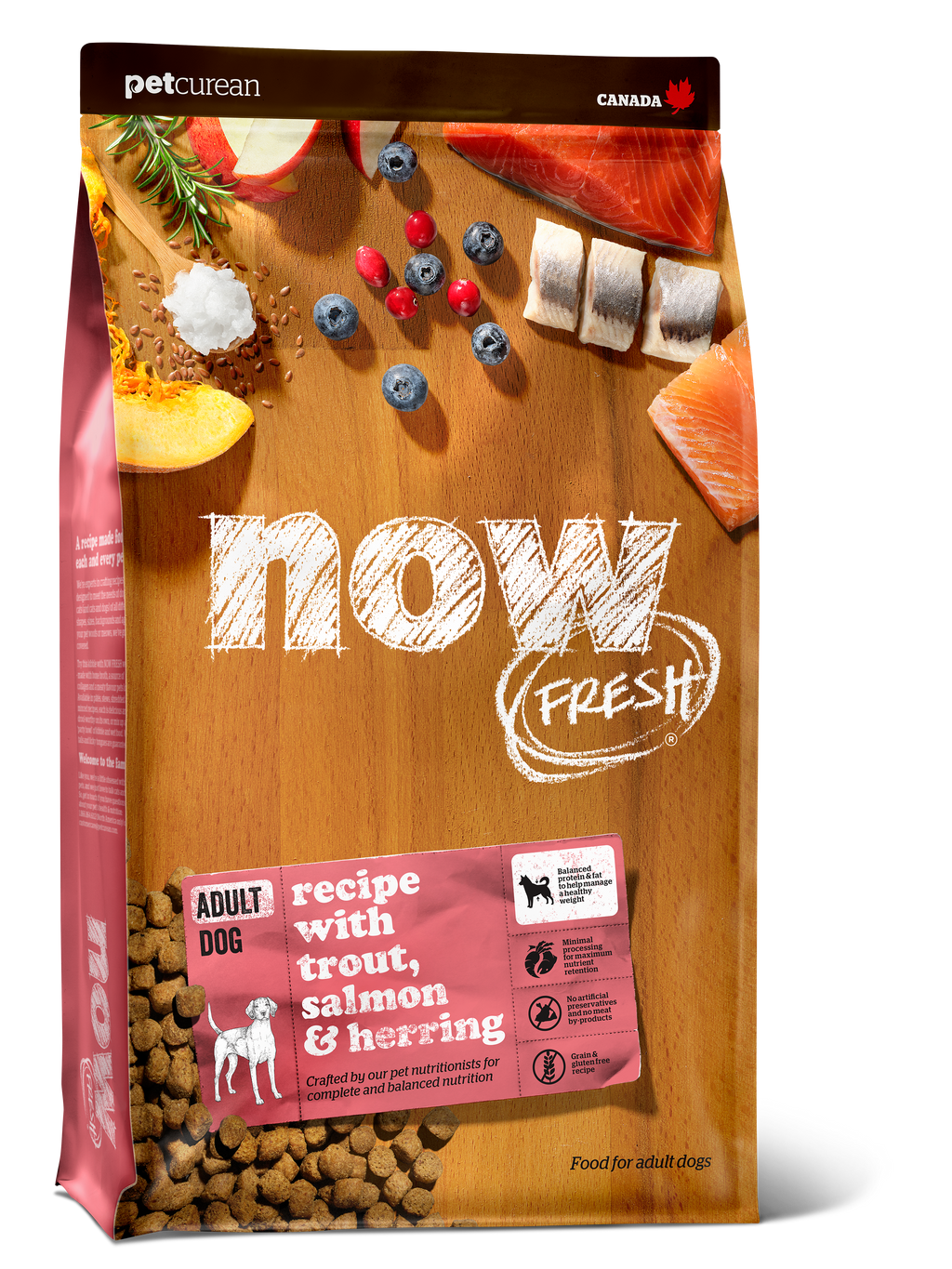NOW FRESH Trout, Salmon & Herring Grain Free Fish Adult Recipe