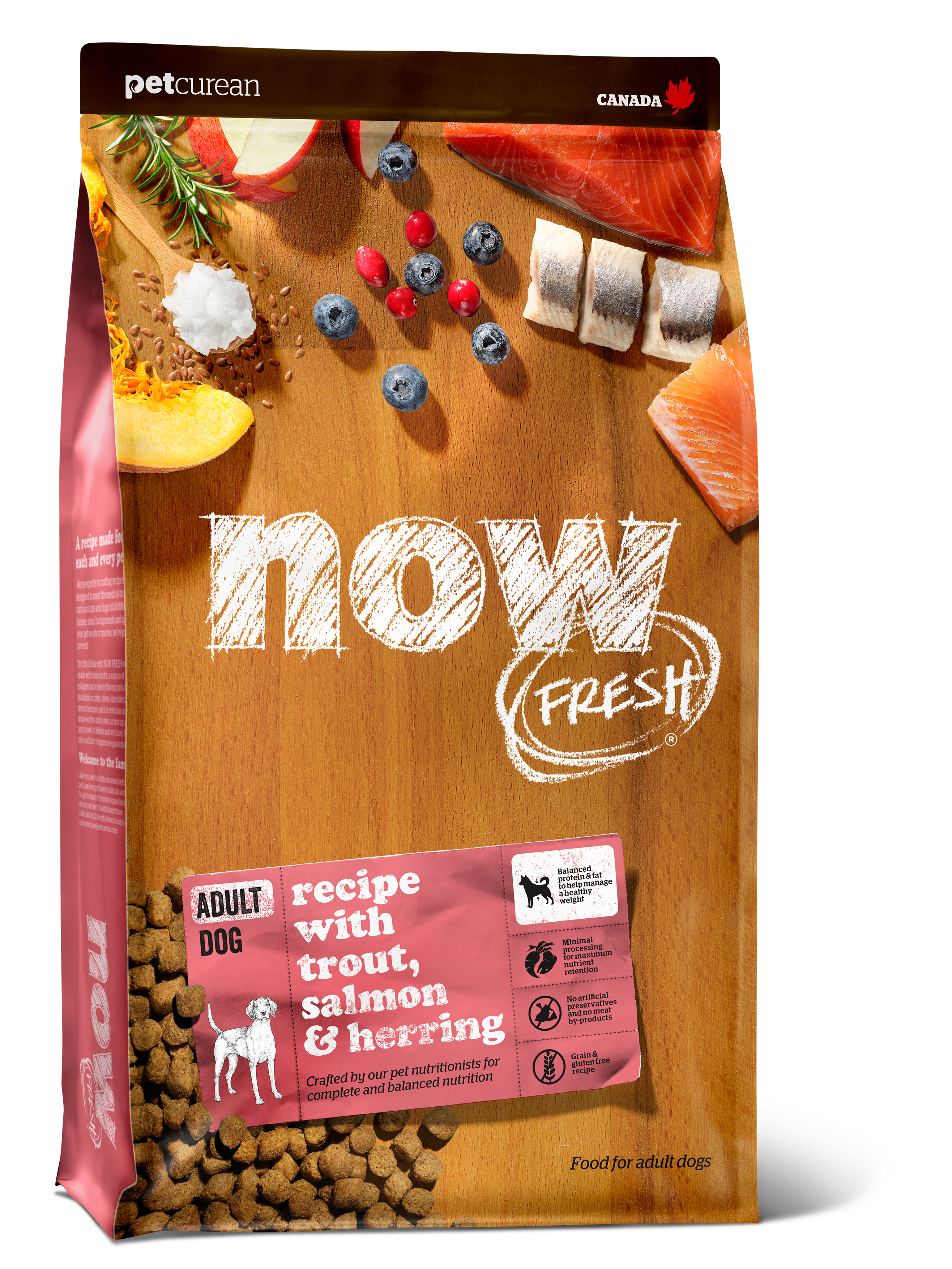 NOW FRESH Trout, Salmon & Herring Grain Free Fish Adult Recipe