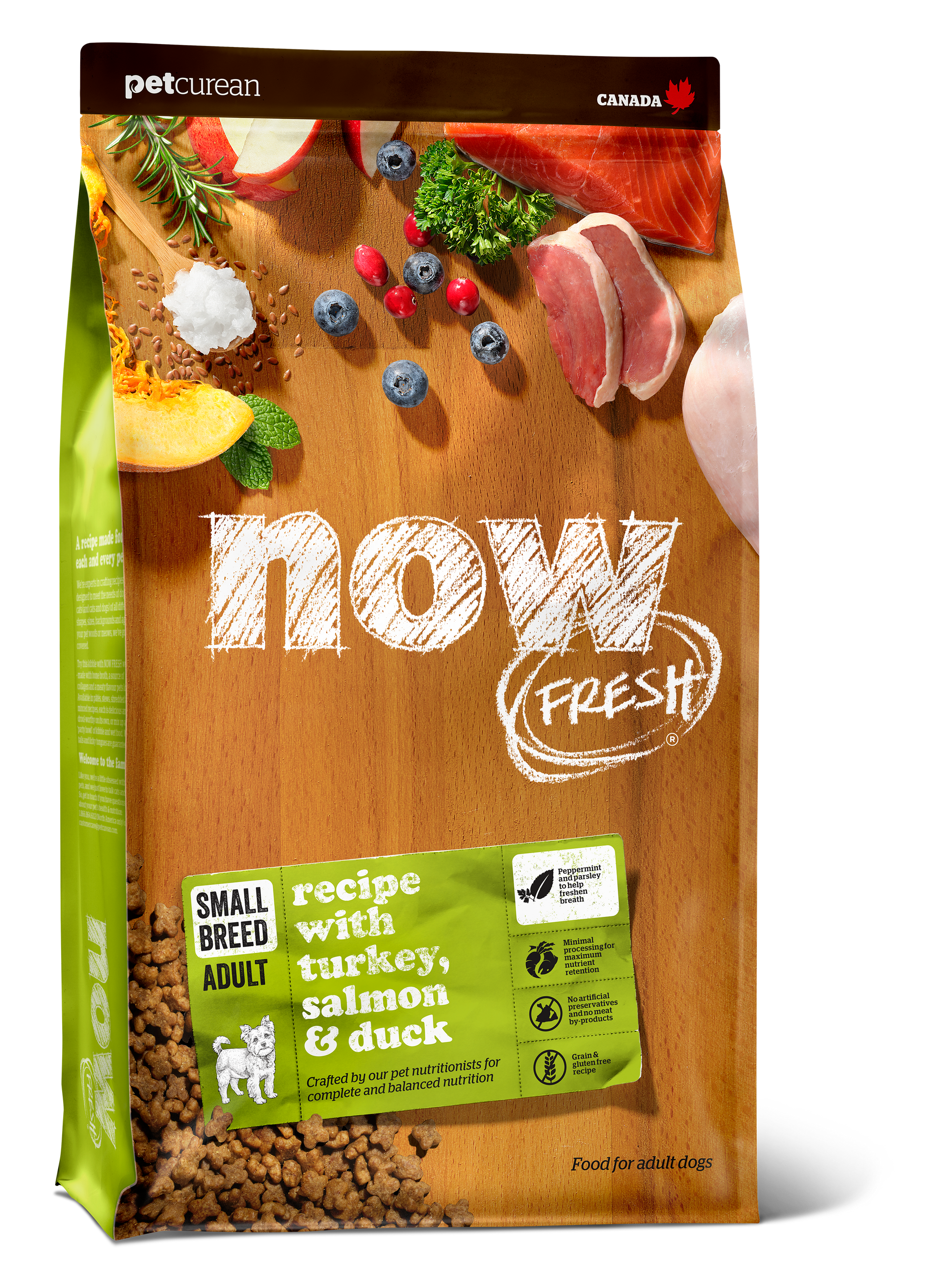 NOW FRESH Turkey, Salmon & Duck Grain Free Small Breed Adult Recipe
