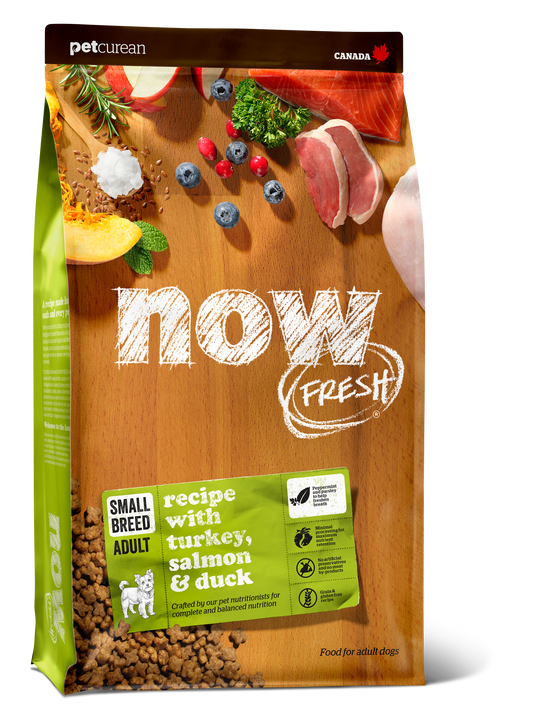 NOW FRESH Turkey, Salmon & Duck Grain Free Small Breed Adult Recipe