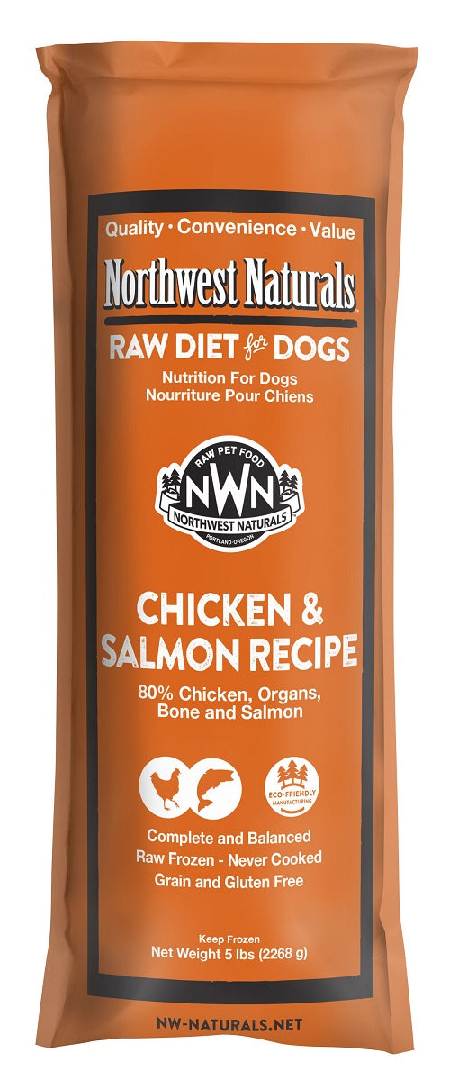 NW Naturals Raw Chicken & Salmon Recipe