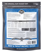 NW Naturals Raw Beef & Trout Recipe  Dog