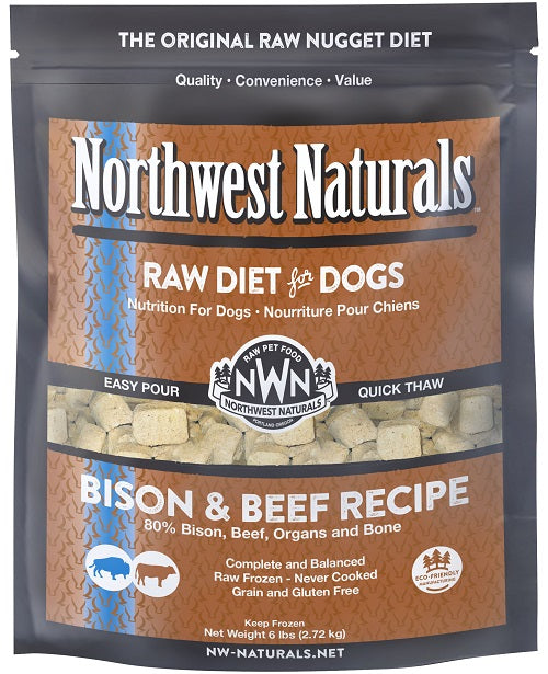 NW Naturals Raw Bison & Beef Recipe