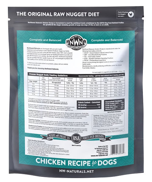 NW Naturals Raw Chicken Recipe DOG