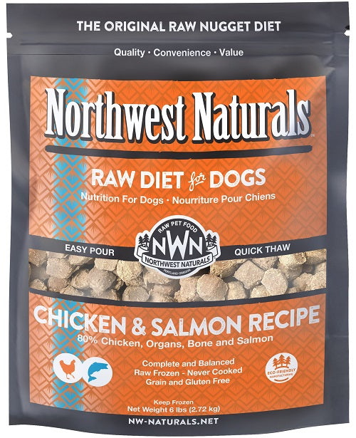 NW Naturals Raw Chicken & Salmon Recipe
