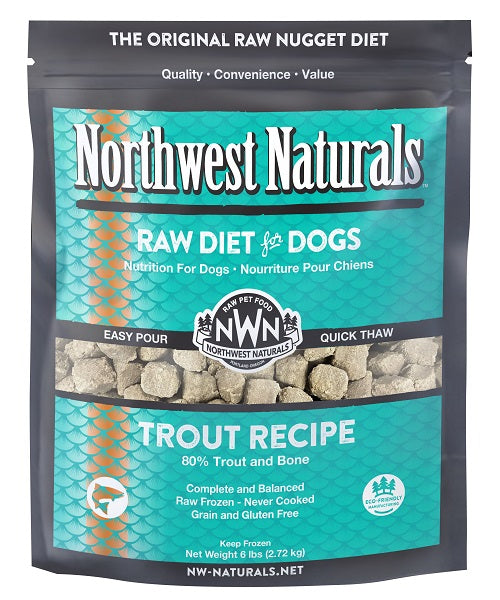 NW Naturals Raw Trout Recipe-Dog