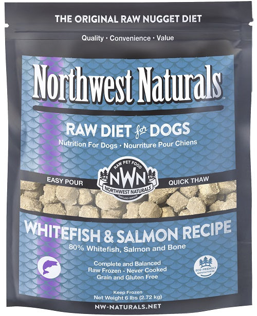 NW Naturals Raw Whitefish & Salmon Recipe-Dog