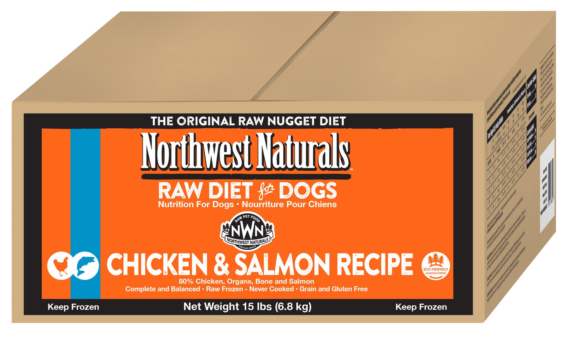 NW Naturals Raw Chicken & Salmon Recipe