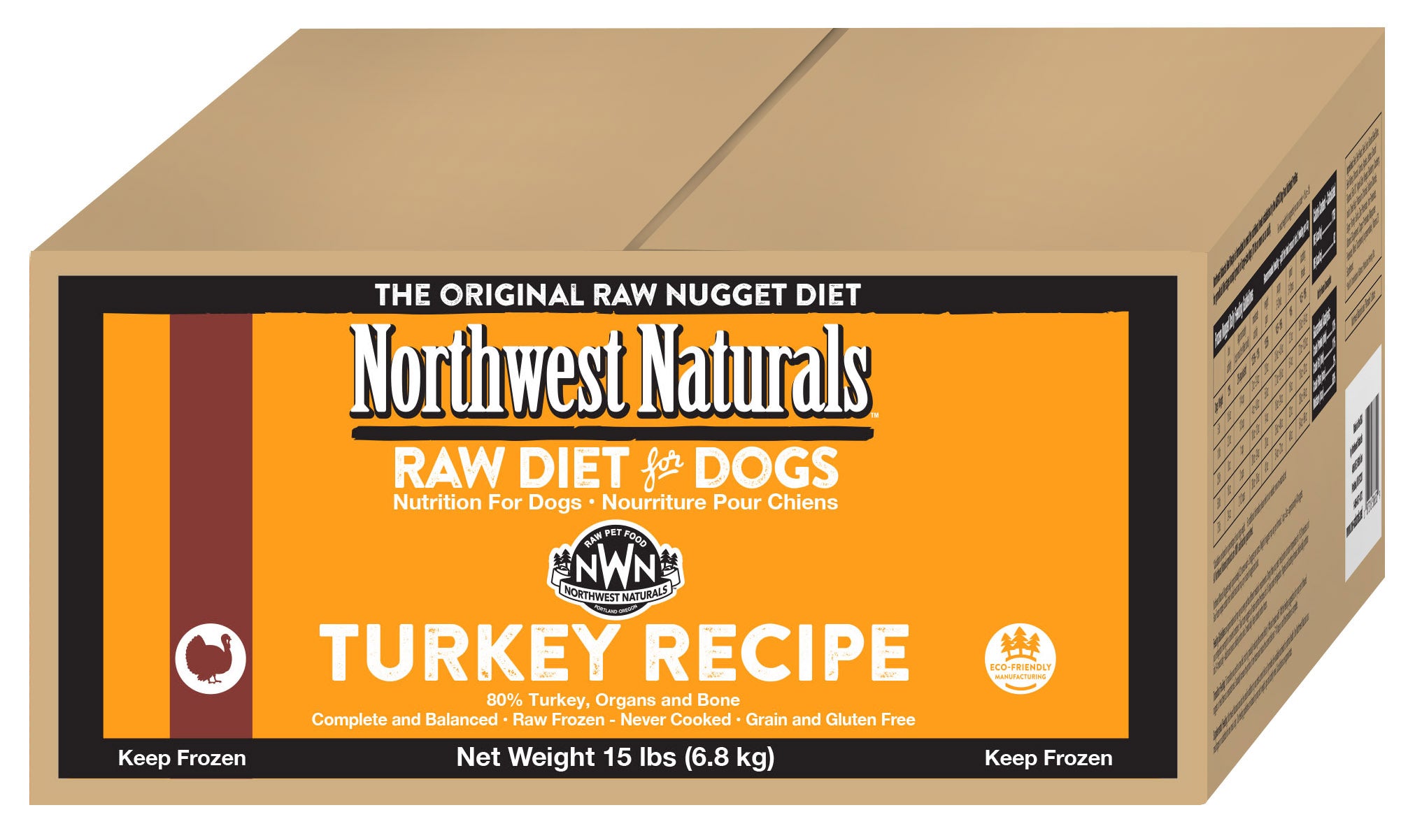 NW Naturals Raw Turkey Recipe  K9