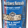 NW Naturals Freeze Dried Beef & Trout Recipe