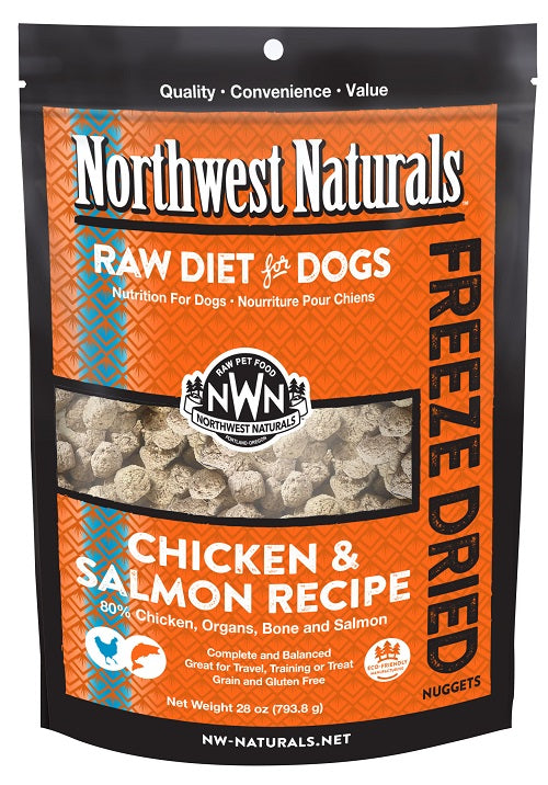 NW Naturals Freeze Dried Chicken & Salmon Recipe