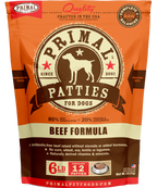 Canine Raw Frozen Patties (Beef)