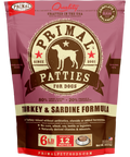 Canine Raw Frozen Patties (Turkey & Sardine)
