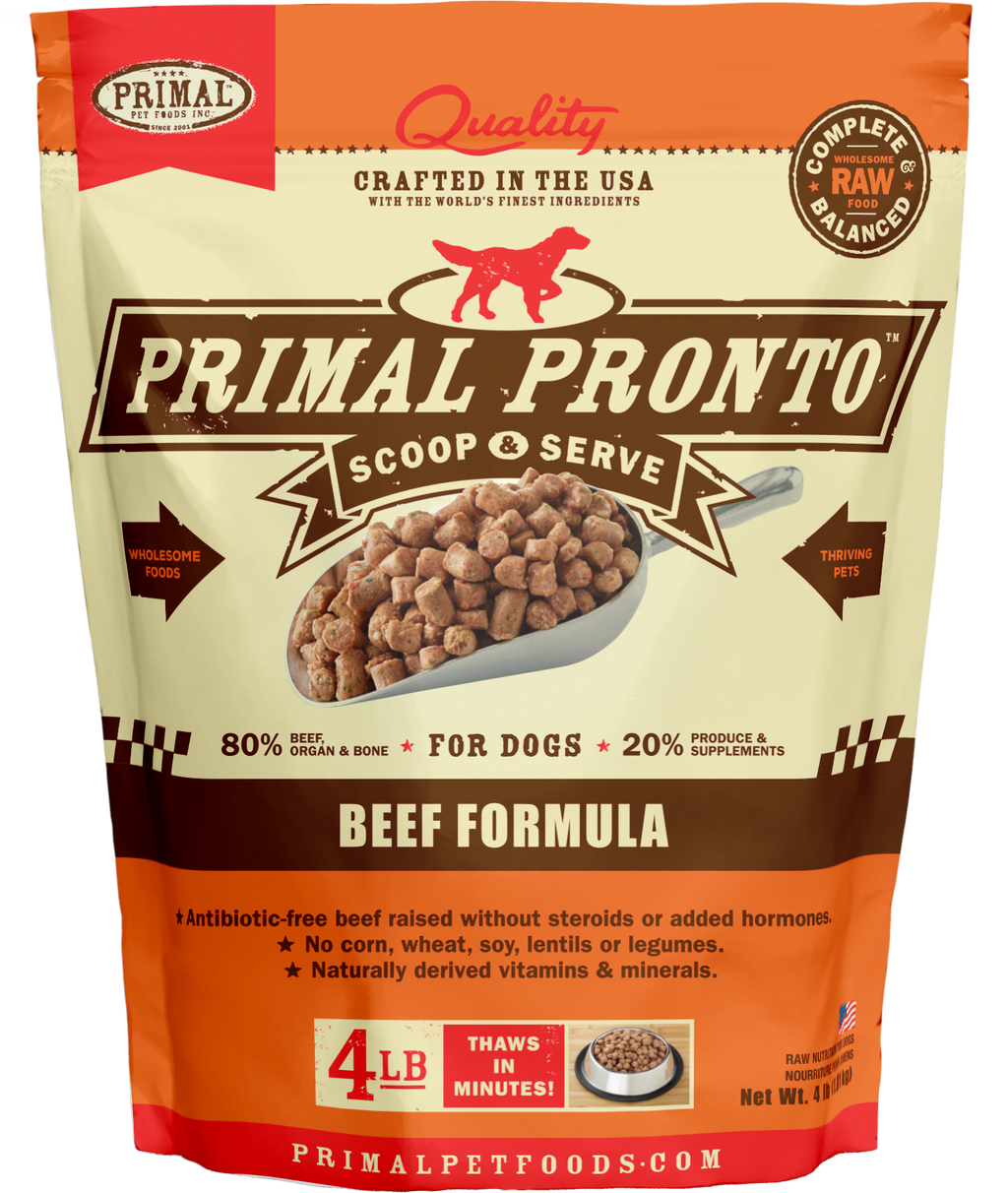 Canine Raw Frozen Pronto (Beef)
