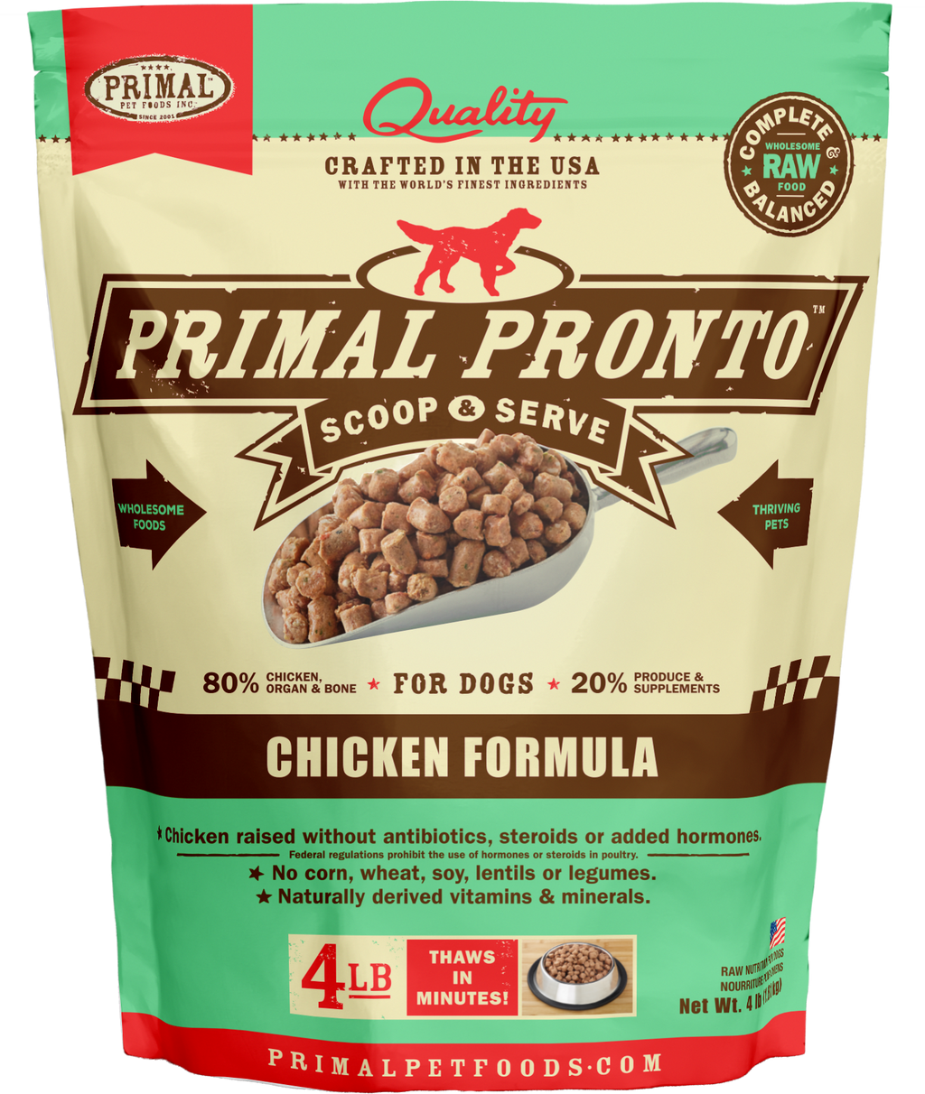 Canine Raw Frozen Pronto (Chicken)