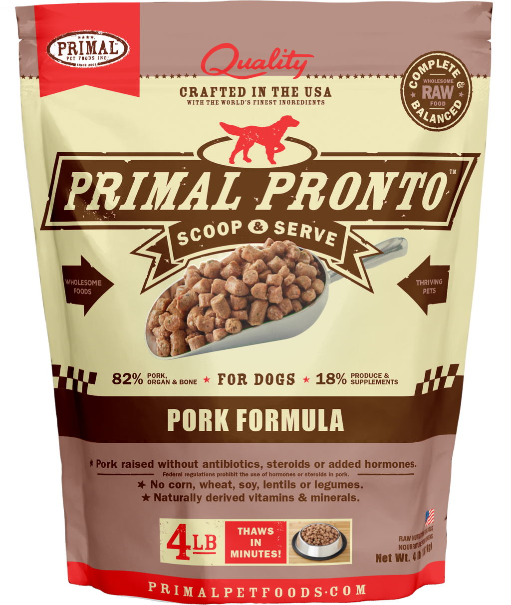 Canine Raw Frozen Pronto (Pork)