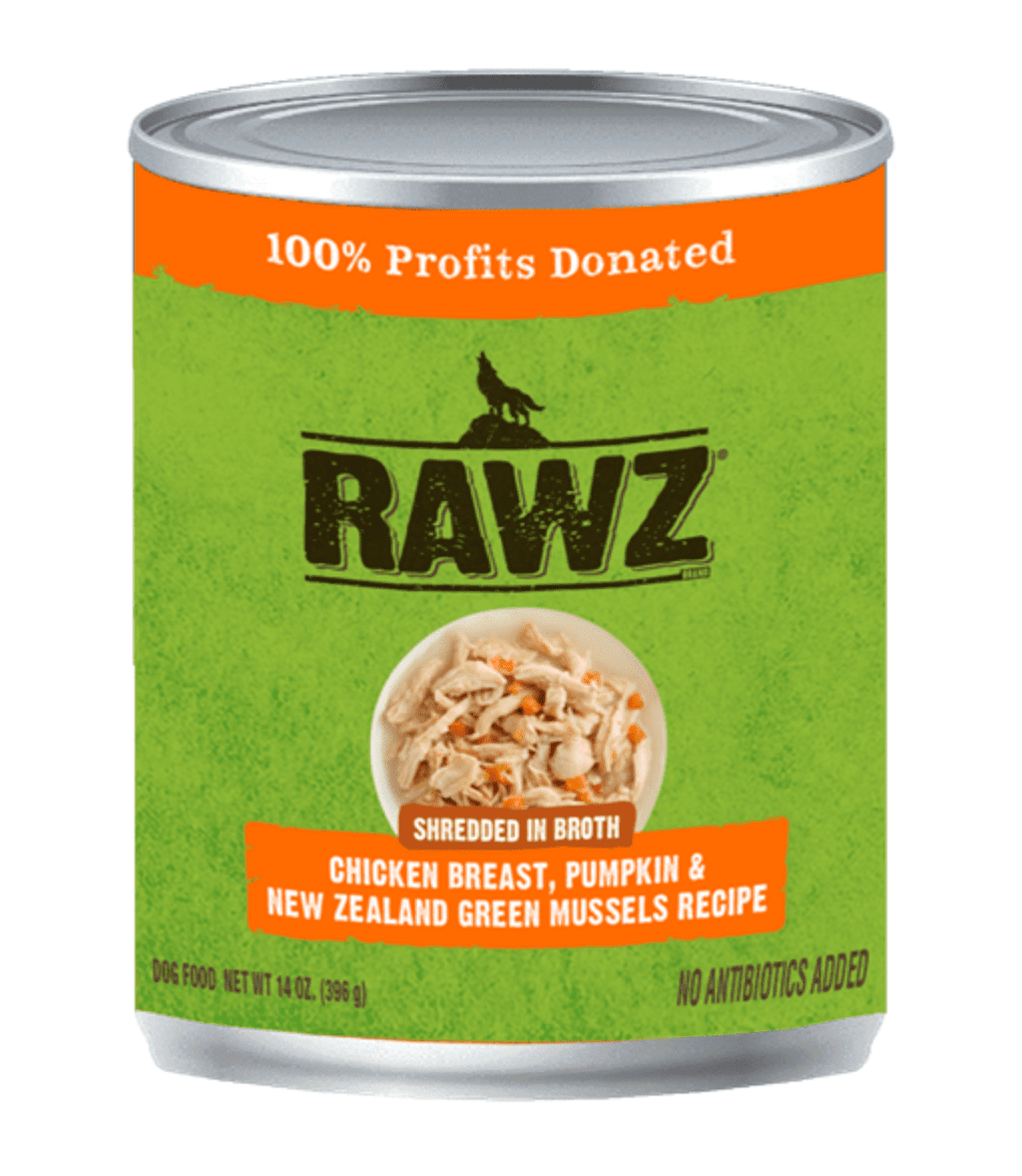 Shredded Chicken Breast, Pumpkin & NZGM Dog Can