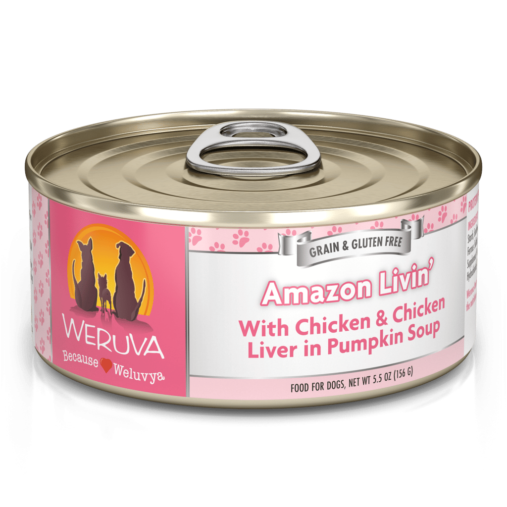 Amazon Livin' with Chicken & Chicken Liver in Pumpkin Soup