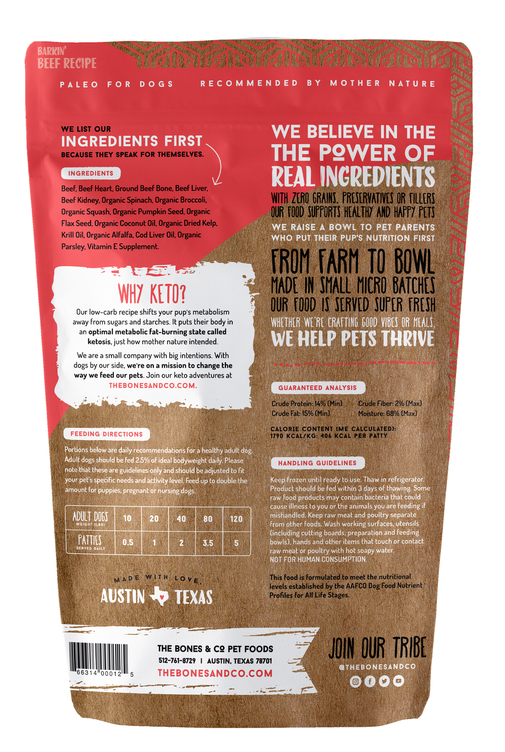 Barkin' Beef Recipe for Dogs