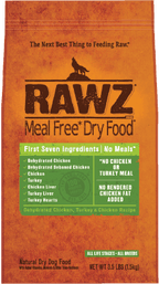 Meal Free Dehydrated Chicken, Turkey & Chicken Recipe
