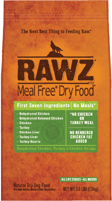 Meal Free Dehydrated Chicken, Turkey & Chicken Recipe
