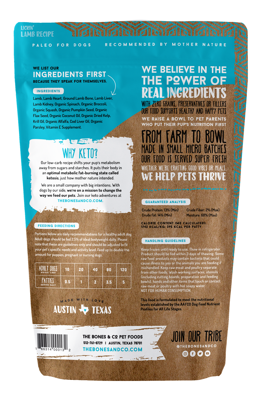 Lickin' Lamb Recipe for Dogs