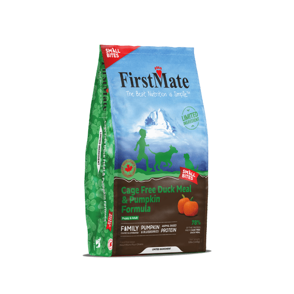 Grain Free Cage Free Duck Meal & Pumpkin Formula Small Bites