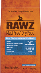 Meal Free Salmon, Dehydrated Chicken & Whitefish Recipe