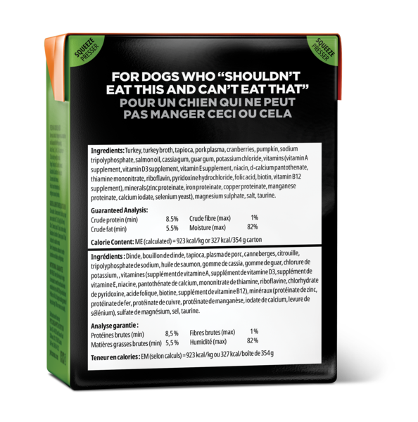 GO! SENSITIVITIES Limited Ingredient Grain Free Shredded Turkey Recipe for Dogs 